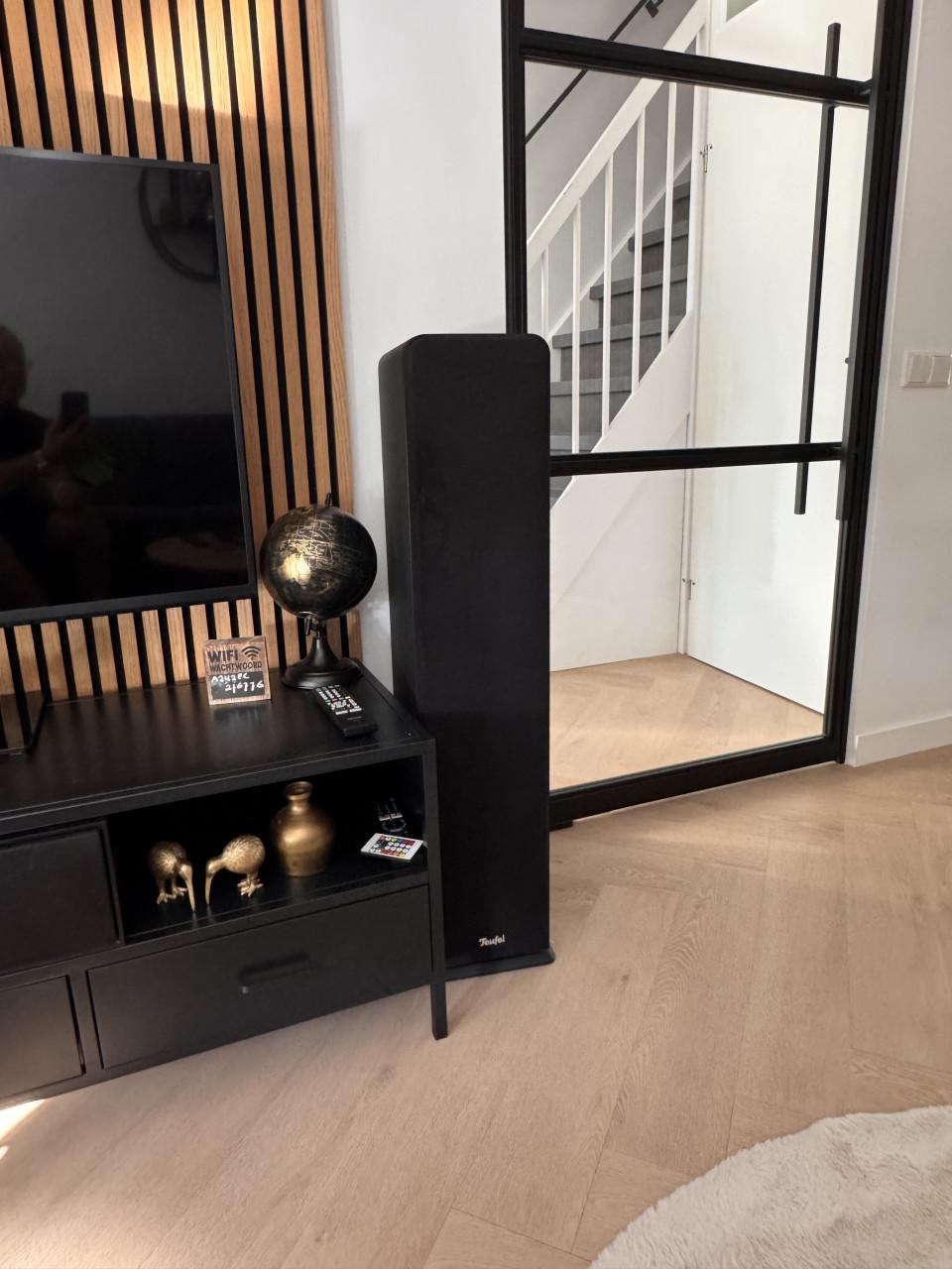 Te koop nette stereo set