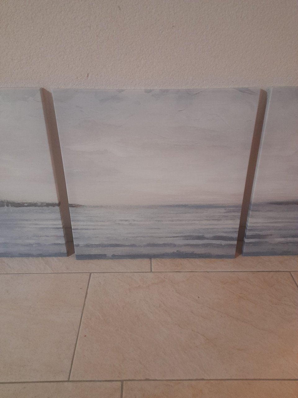 3 canvas schilderijen 56 x 56 (z.g.a.n.)  Per schilderij 56 x 56