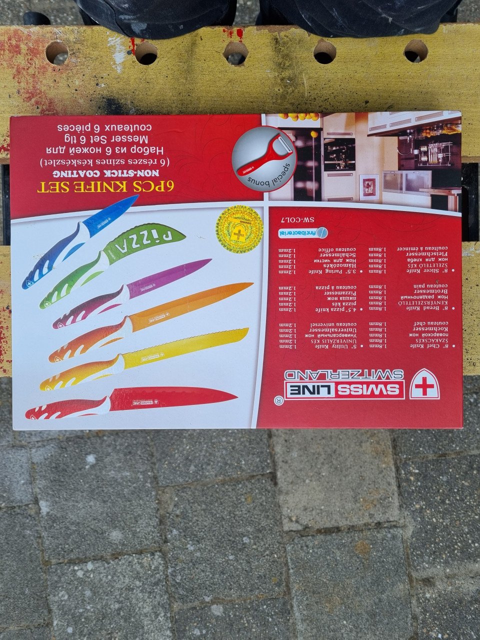 Swiss Line keukenmessenset