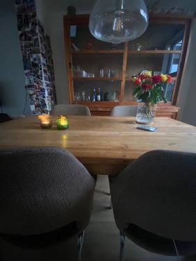Eettafel teak