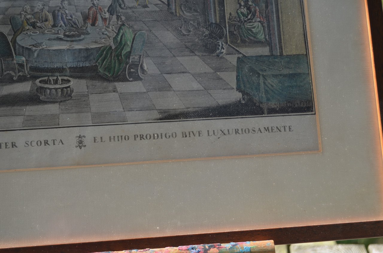 6 Prachtige Opticaprenten laat 18e eeuws (2)