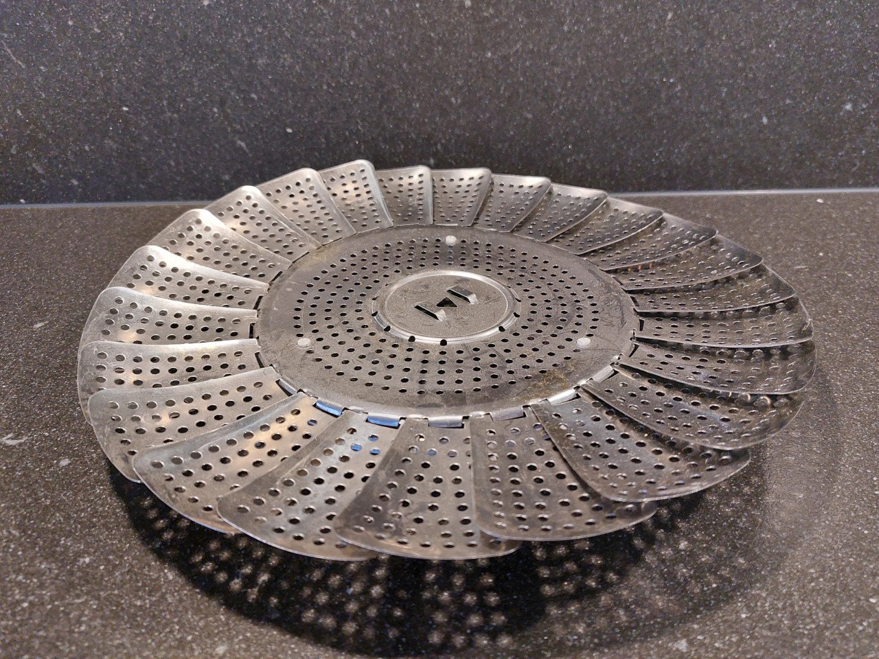 Opvouwbaar stoommandje-stoombloem-stoomrek-roestvrij staal-stoominzet-inox