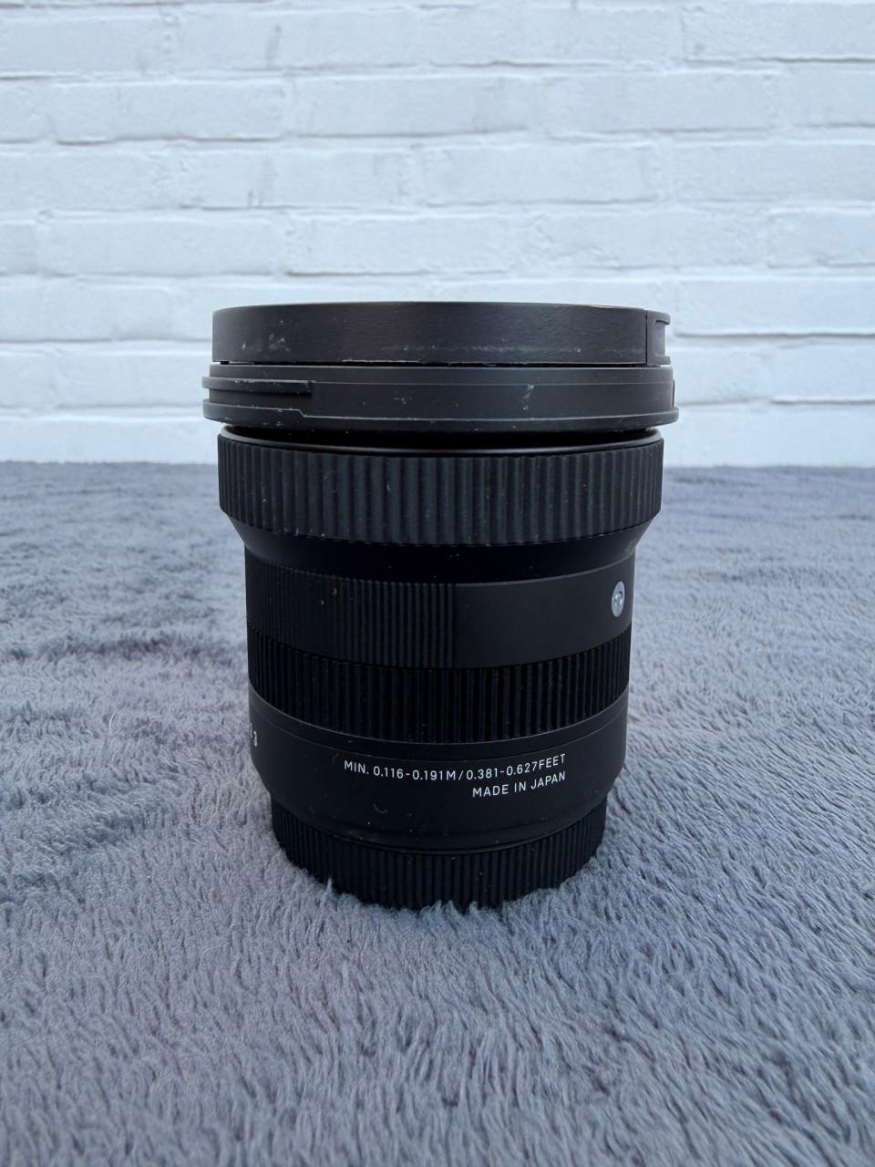 Sigma 10-18mm f2.8 DC DN - nooit gebruikt