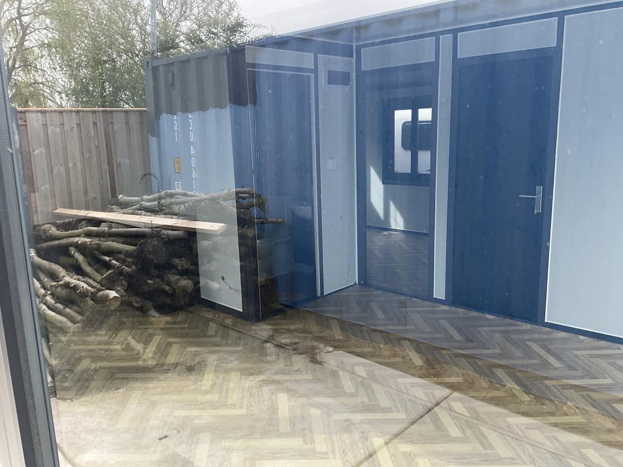 Container woning voor b&b of zorg woning