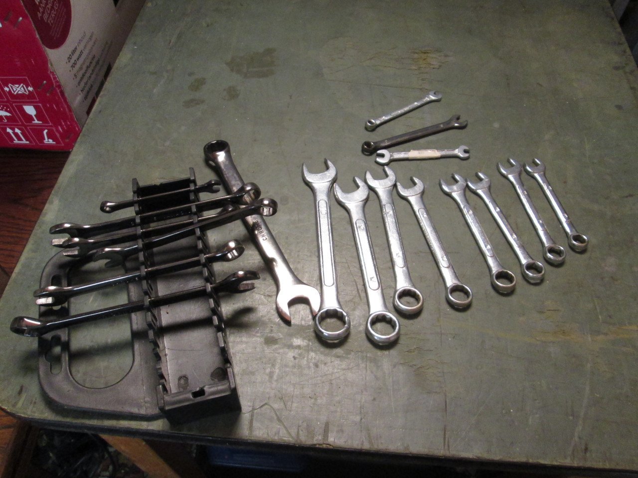 Assortiment steek/ringsleutels