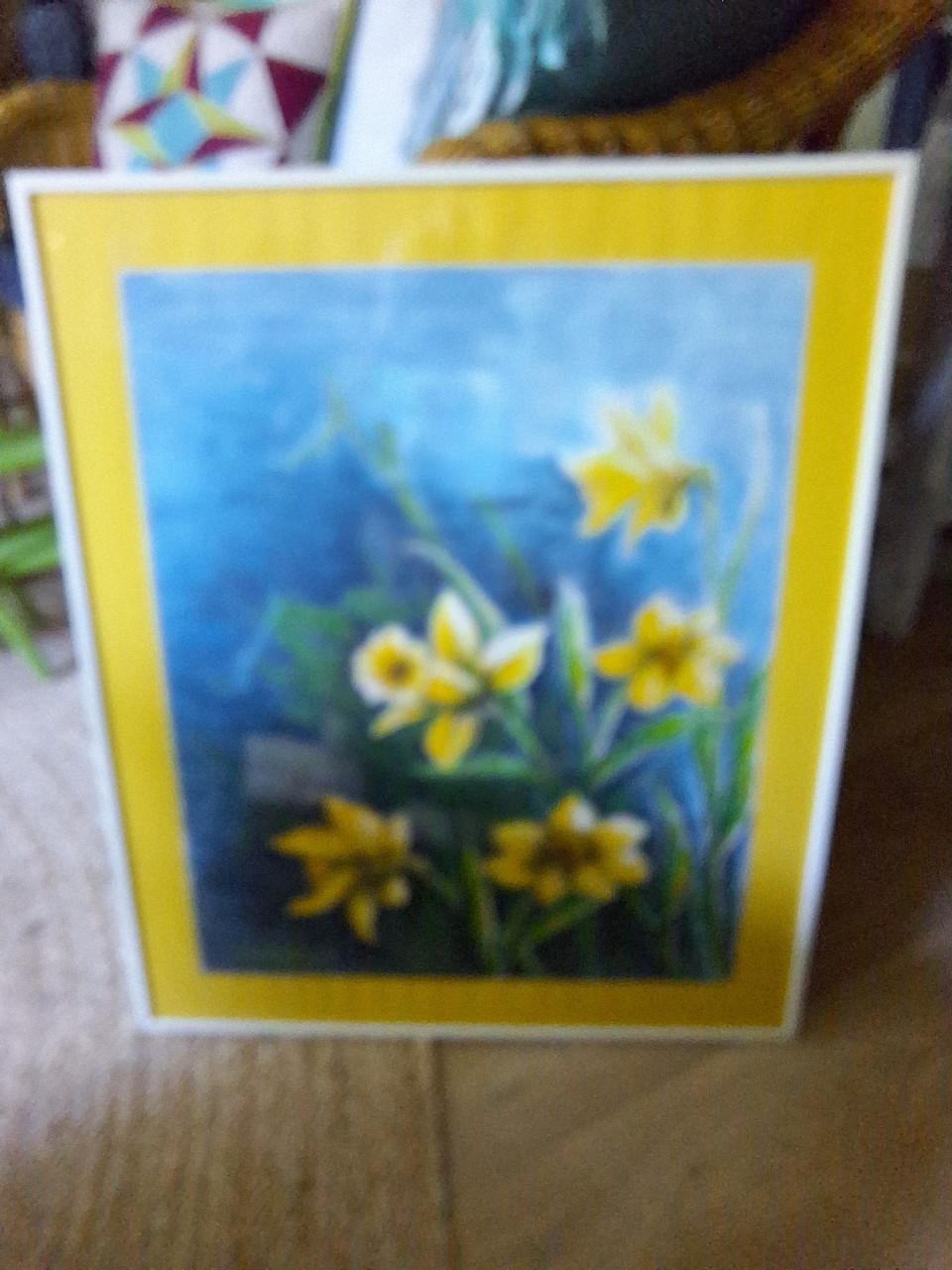 Bloemen in lijst