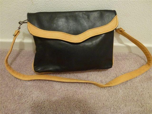 Kunstleren damestas, (schoudertas)