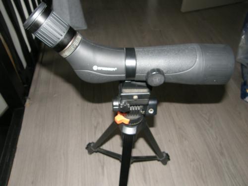 Gullmann statief met Bresser kijker