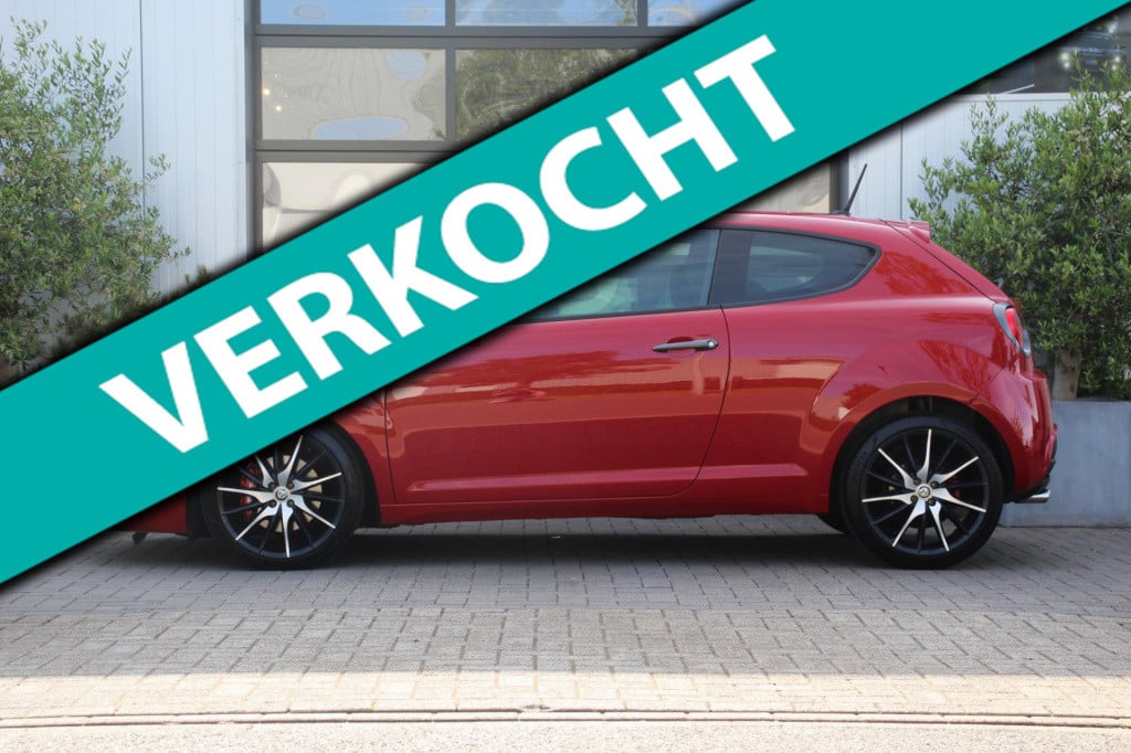 Alfa Romeo MiTo 1.4 t multiair turbo veloce 170pk tct - rosso alfa - dab - 