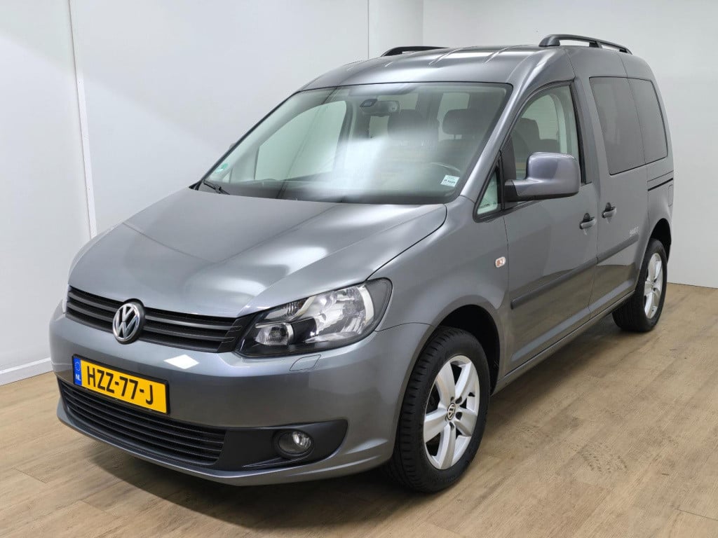 Volkswagen Caddy occasion 1.2 tsi highline 5 persoons uitvoering met grote 