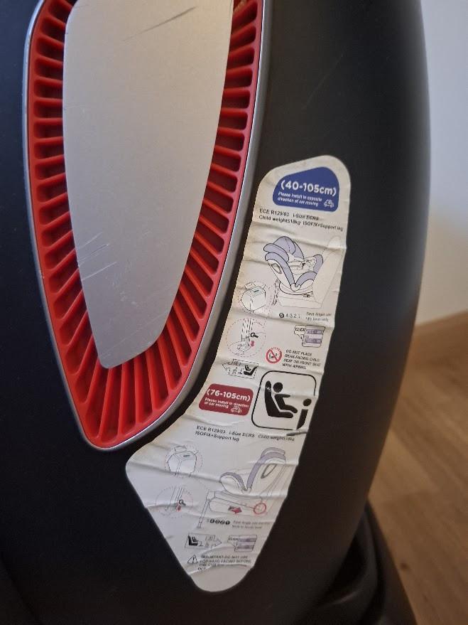 Autostoel draaibaar met isofix