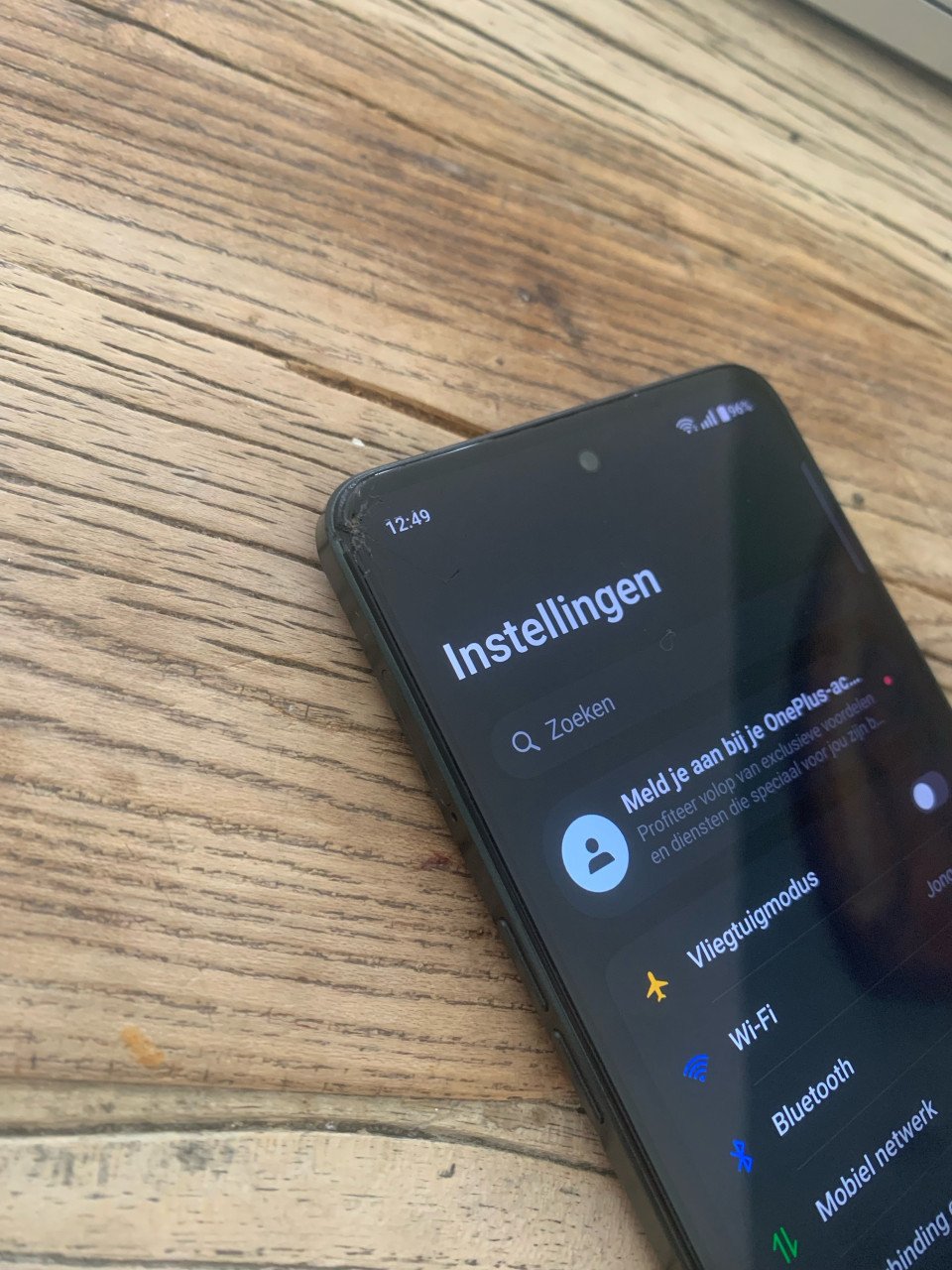 Oneplus nord ce 3 lite (barst)