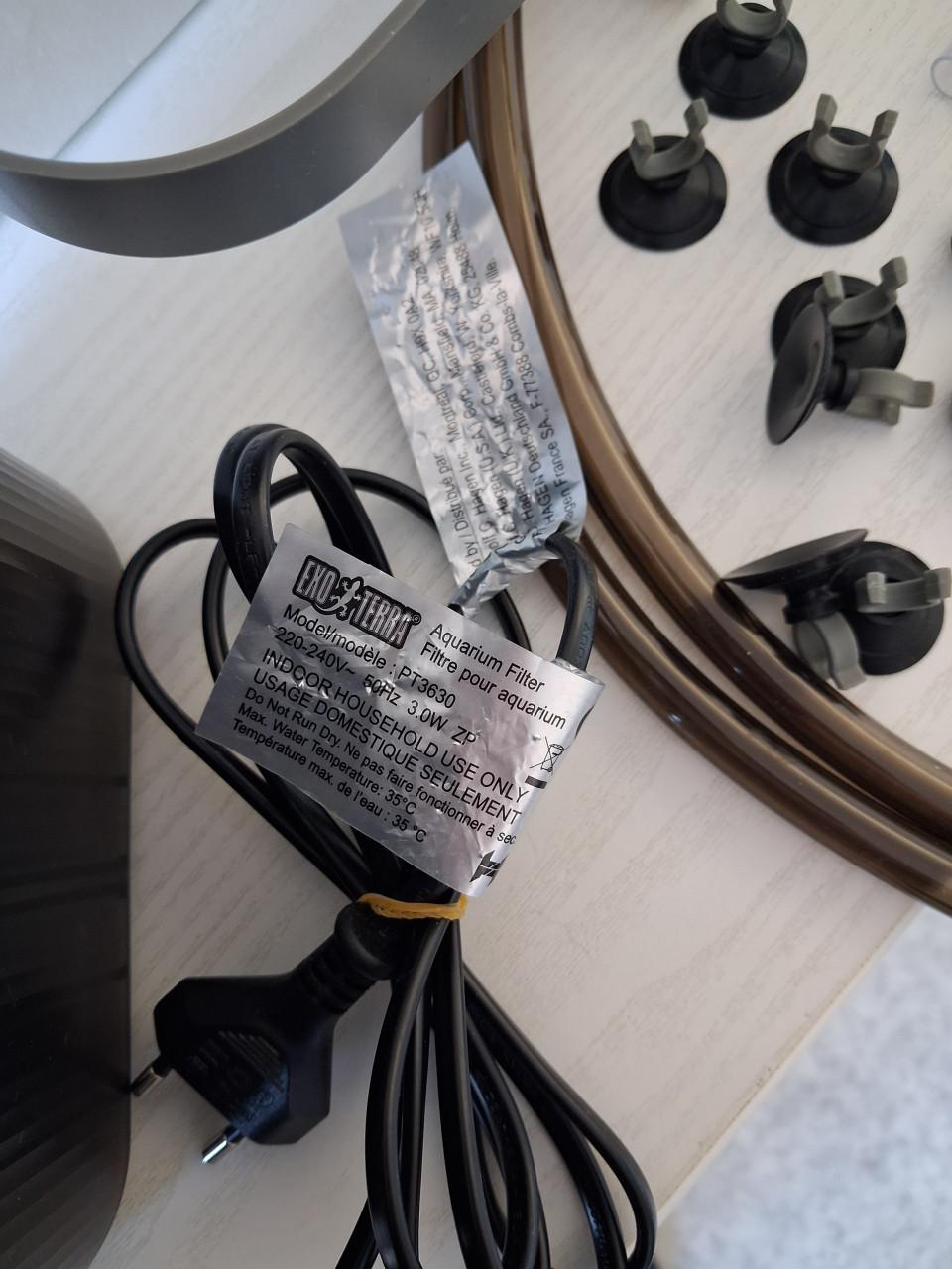 Sterke filter voor aquarium