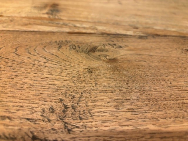 Salontafel van teakhout