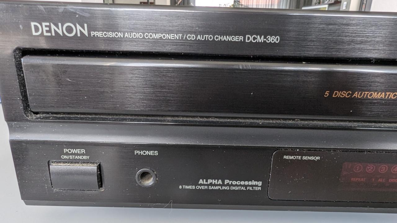 Denon DCM 360 cd wisselaar