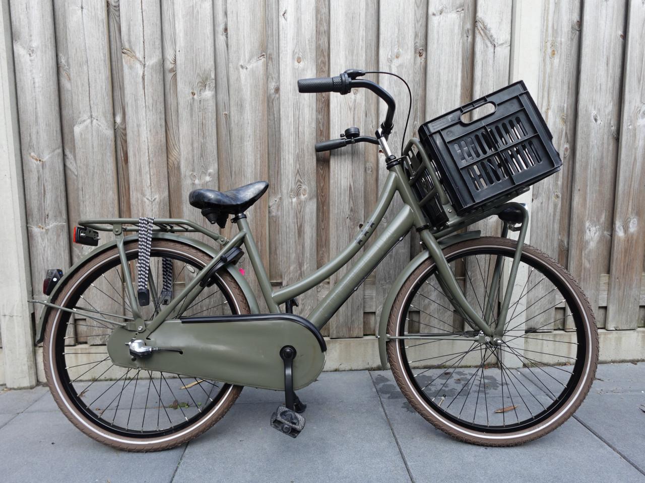 🚲 Cortina U4 Transportfiets – 24 inch – 3 versnellingen – 2 nieuwe banden