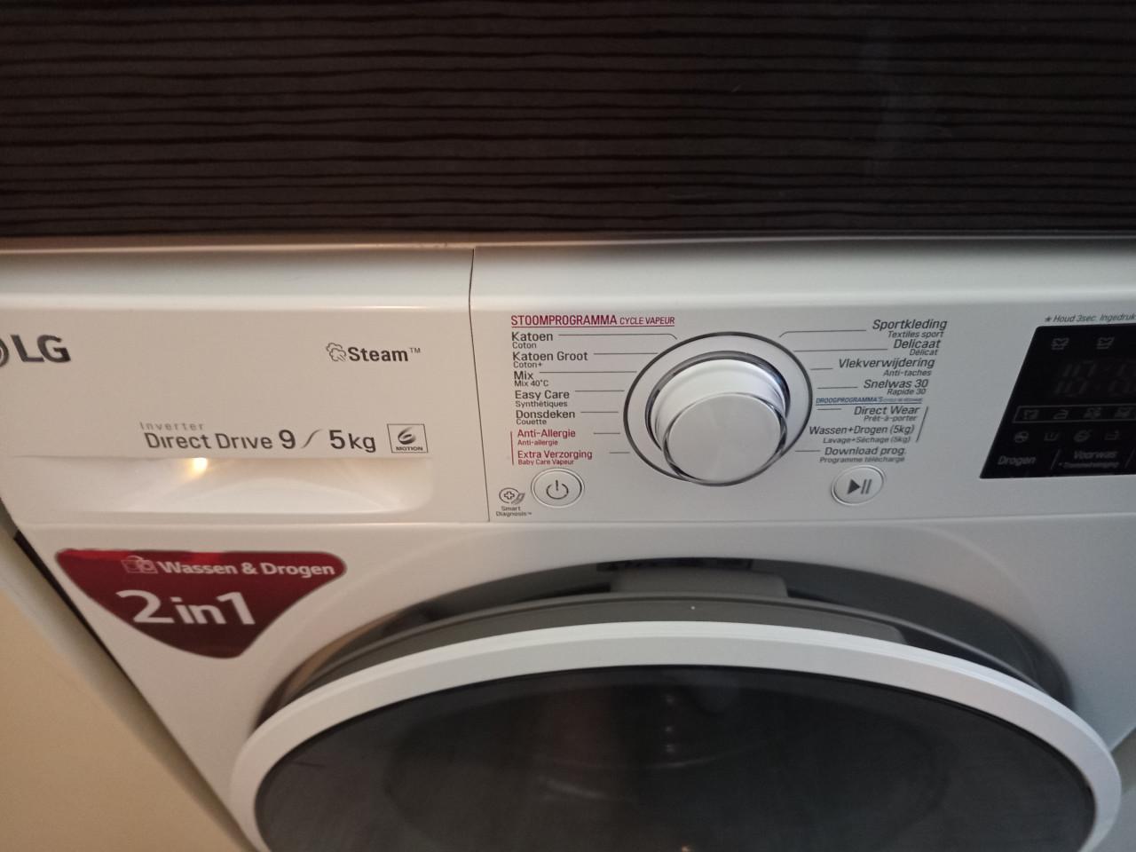 Lg Was&droog combinatie
