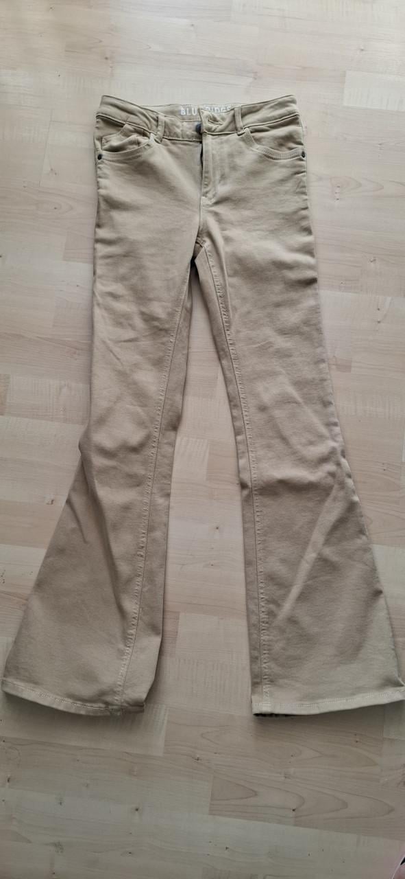 Spijkerbroek beige
