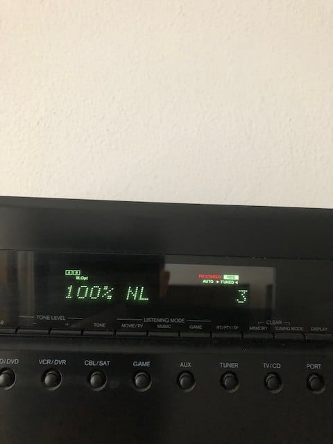 ONKYO TX-SR308 RECEIVER