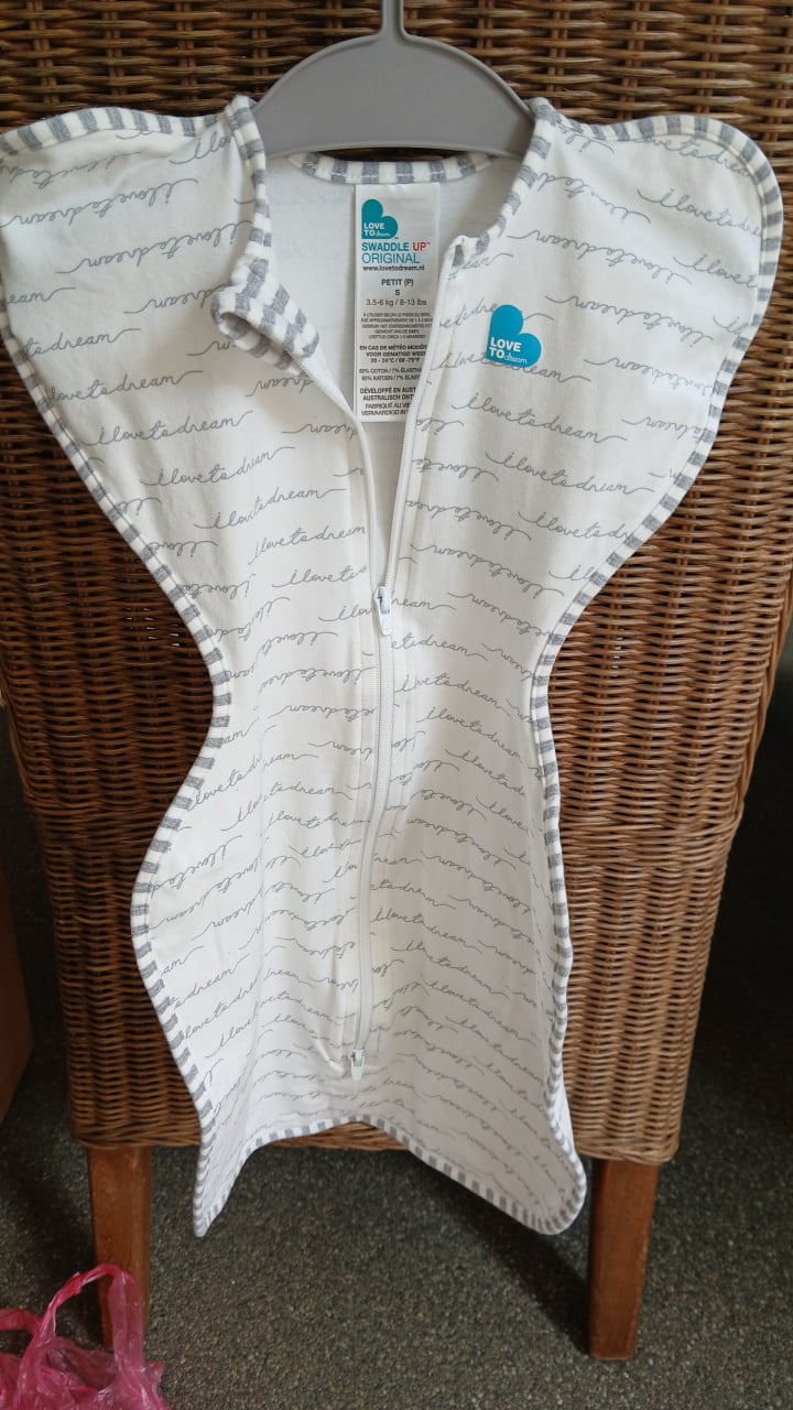 Inbaker slaapzakje SWADDLE UP (love to dream)