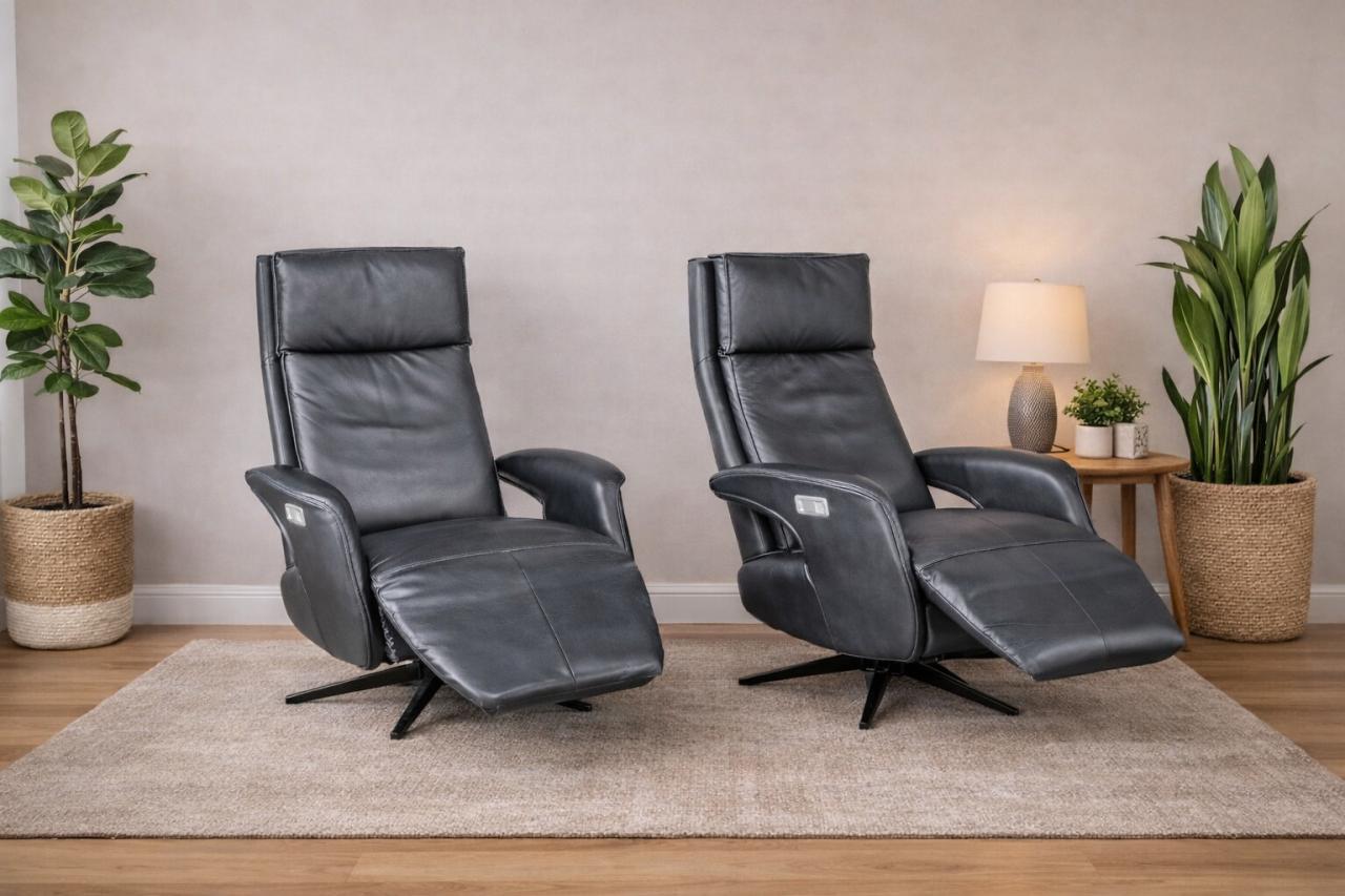 Relax fauteuil, maat L en maat M