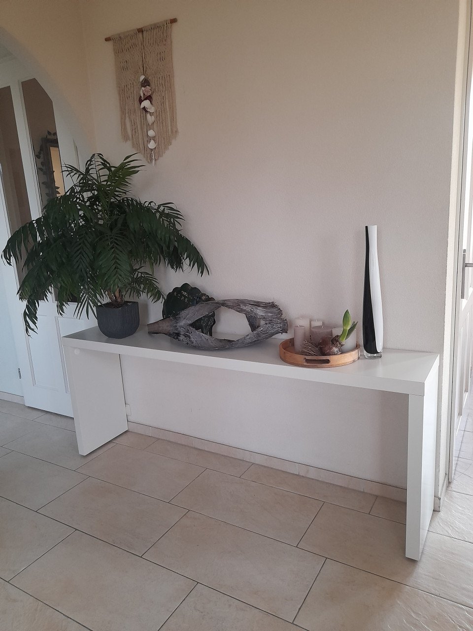 Prachtige Side tabel 190 36 x 74H ( in goede nette staat )
