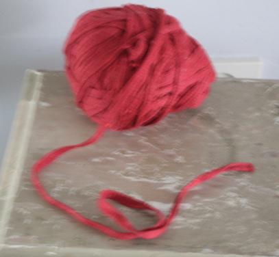 Bordeaux bolletje wol