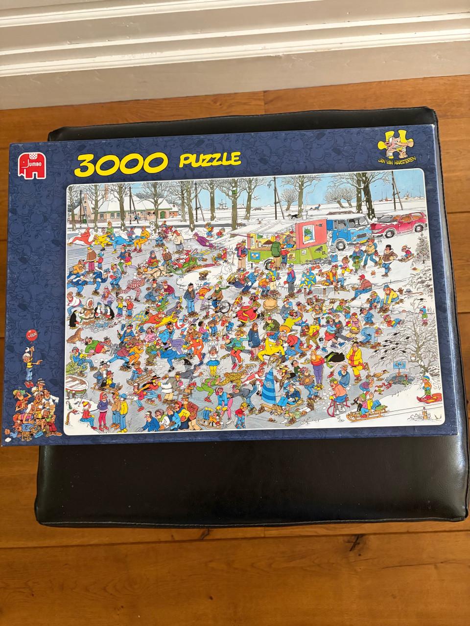 Nieuwe van Haasteren puzzel : Op glad ijs