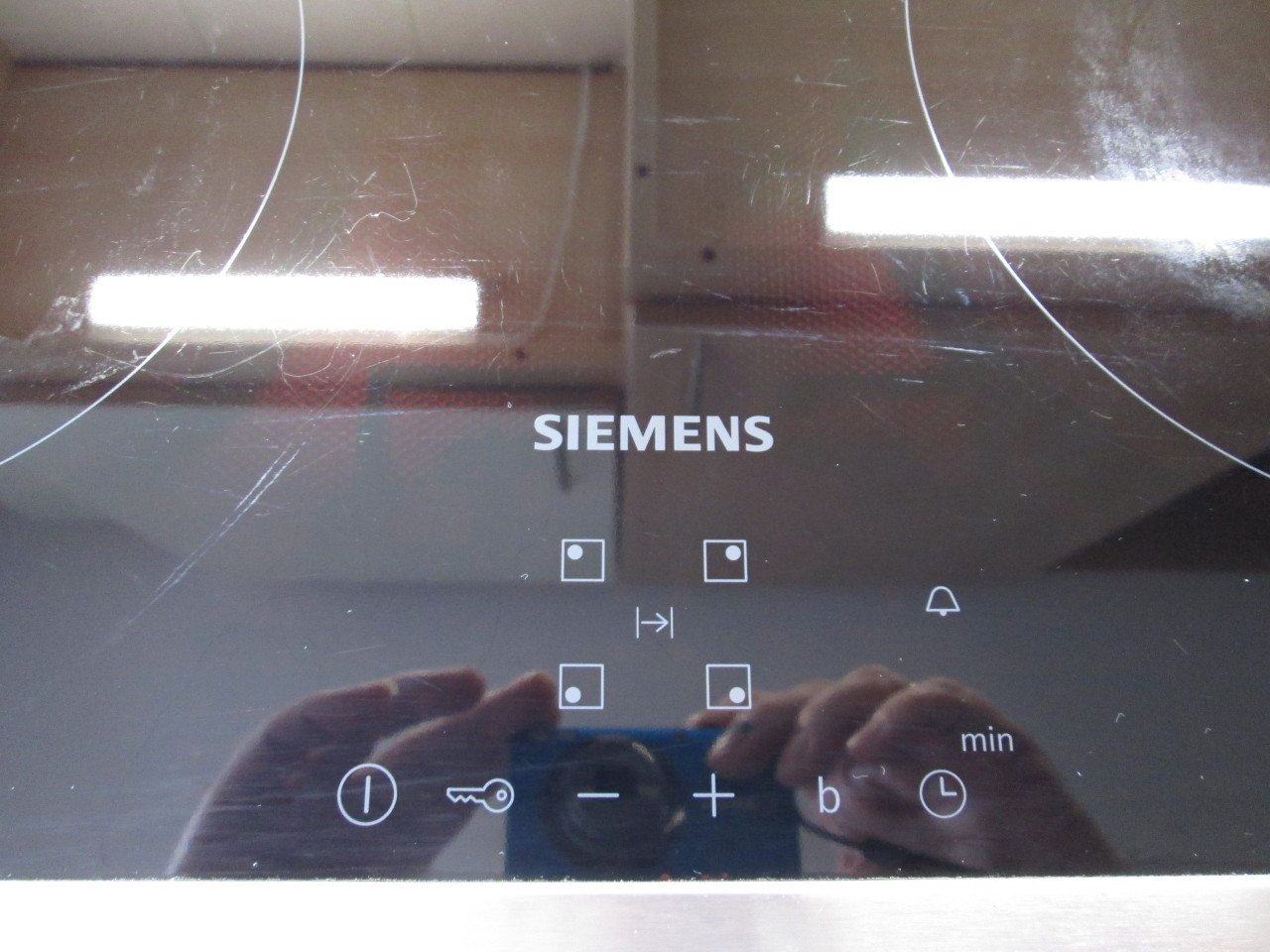 Inbouw inductie kookplaat SIEMENS geschikt voor 220 Volt