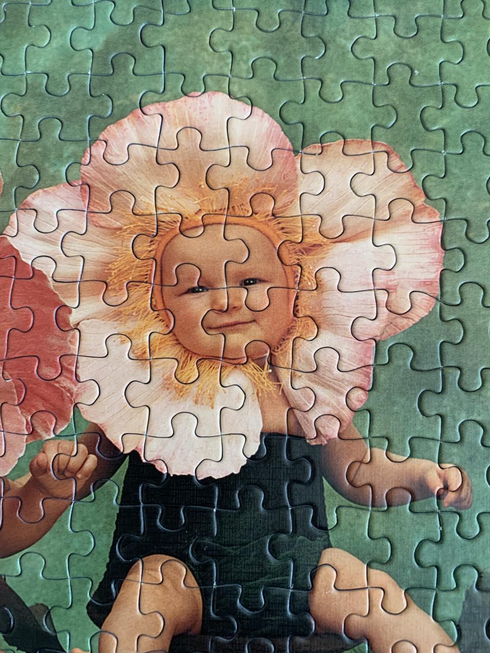 2 puzzels Anne Geddes 900 stukjes