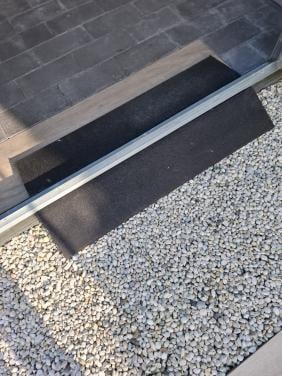 Rubber oprijplaten voor achter of voordeur
