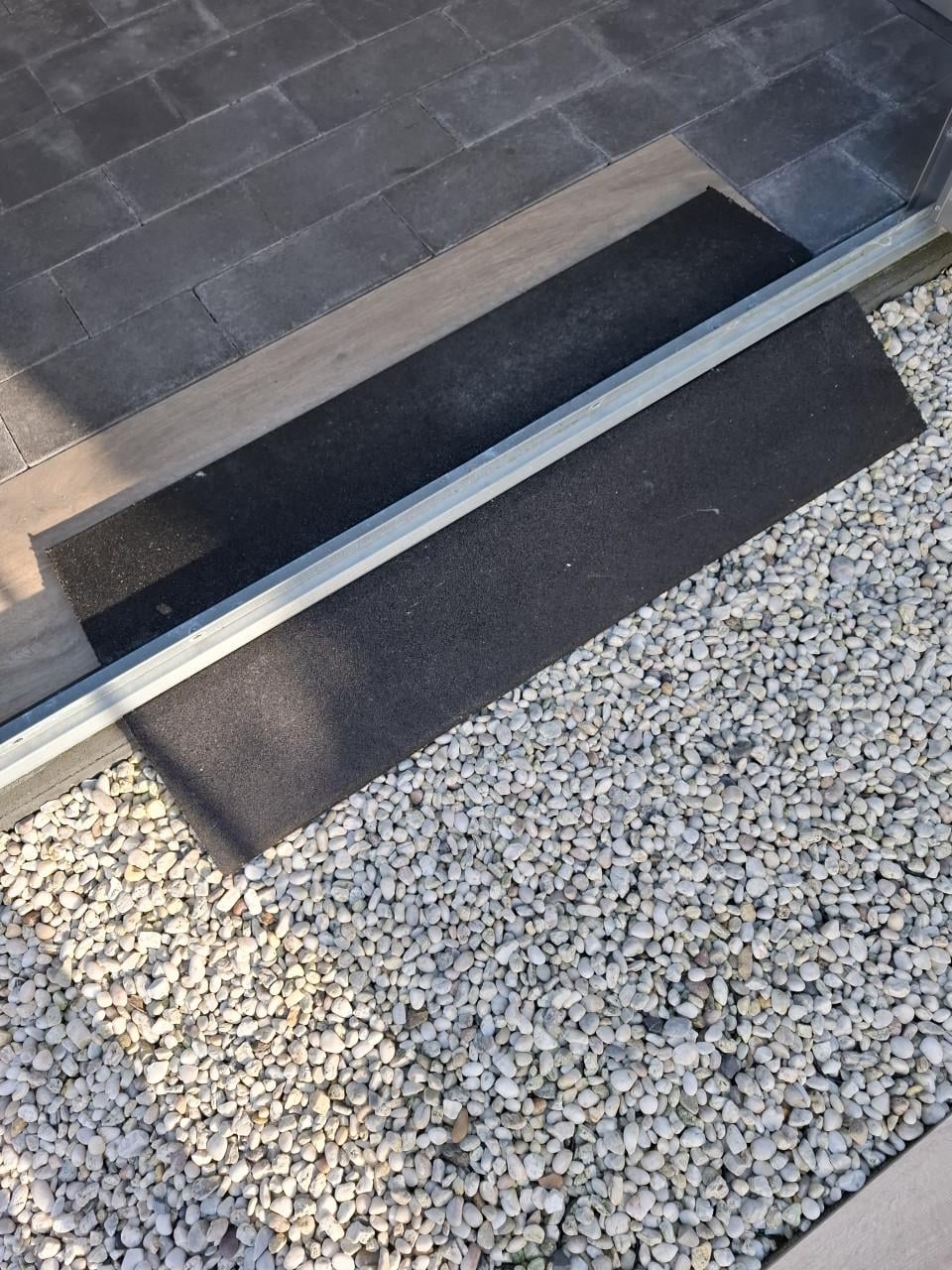Rubber oprijplaten voor achter of voordeur