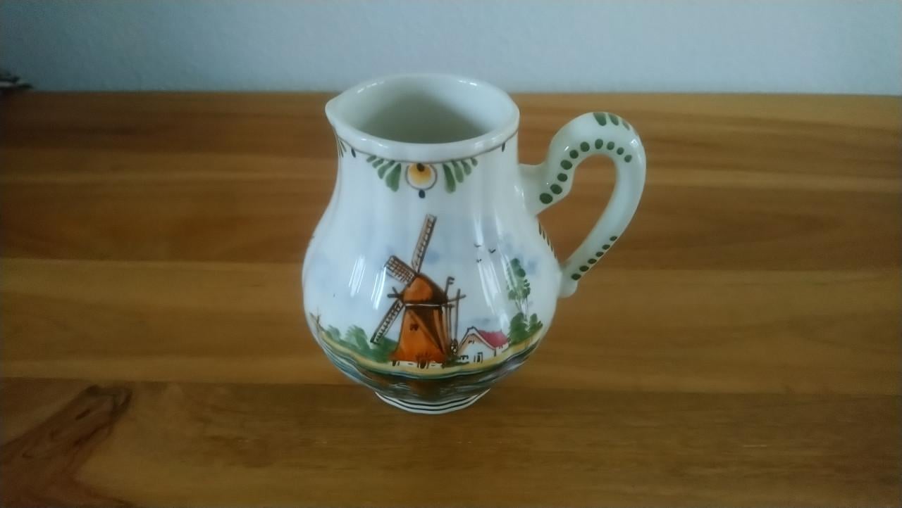 Kannetje polychroom DP Delft (De Delftse Pauw)