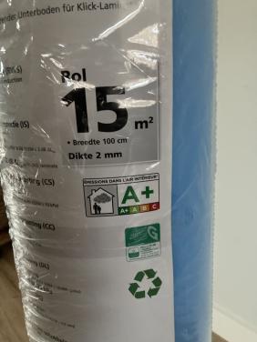 Ondervloer voor kliklaminaat Bluefloor 11dB