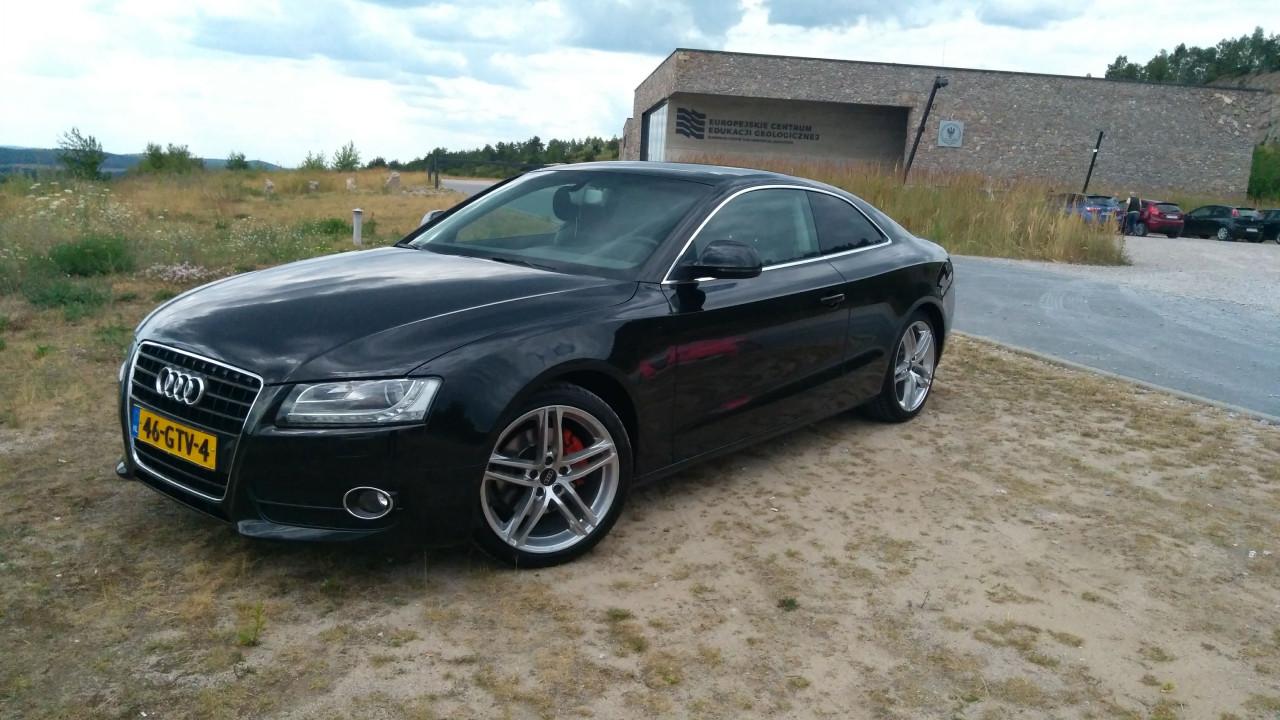 Audi A5 S-Line 1.8 TFSI Coupe (2008) – Zwart – Sportief & stijlvol