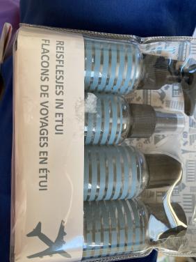 Reisflesjes 4 stuks nieuw!