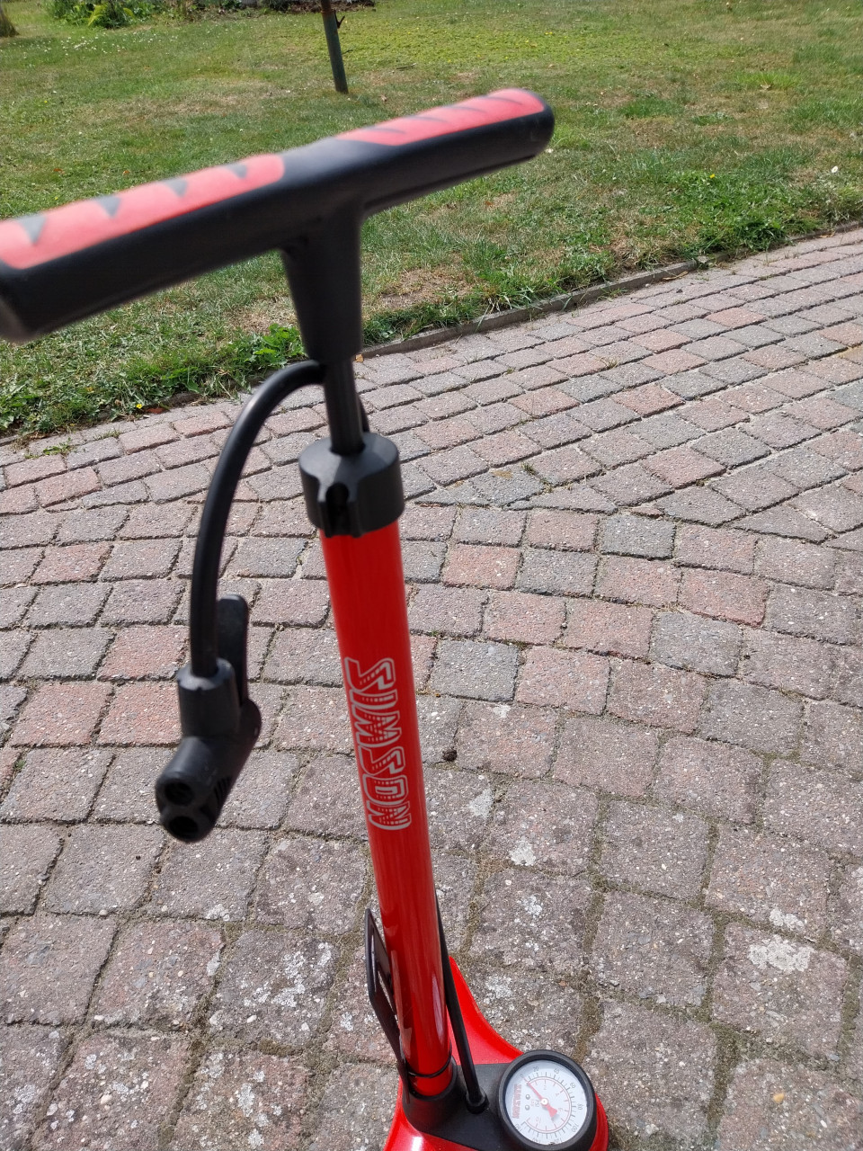 Simson hoge druk fietspomp