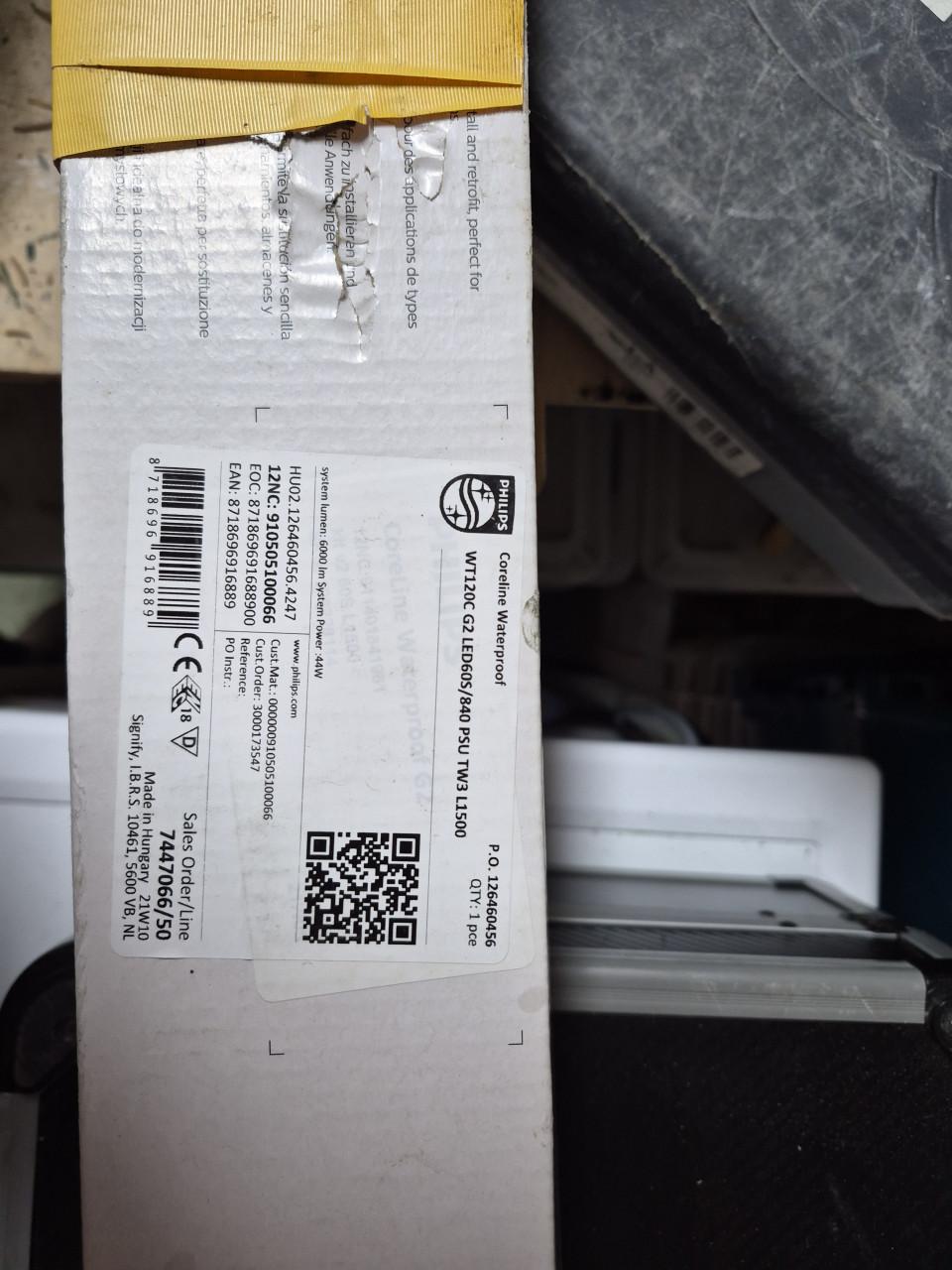 Philips waterdichte Led Tl Balk nieuw  3 stuks