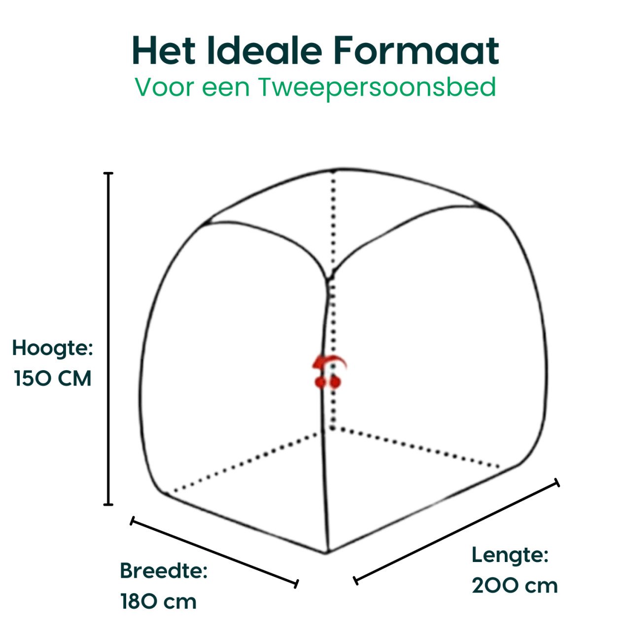 Pop-up klamboe Muskieten Tent