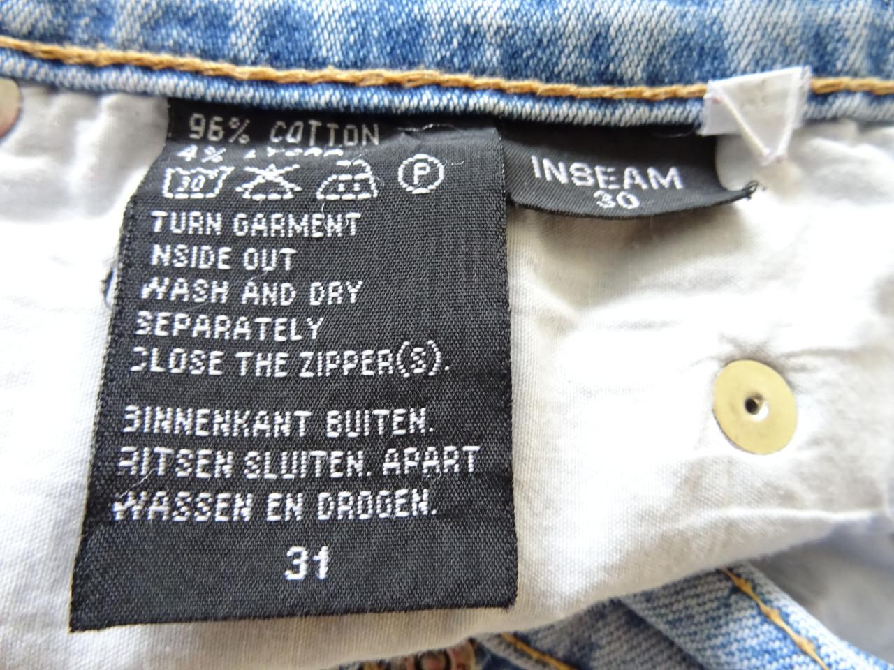 BRAMS-PARIS Dames Spijkerbroek Maat 31 voor € 9,95