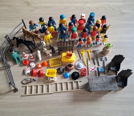 Mooie Partij (Vintage) Playmobil  Lees Adv.
