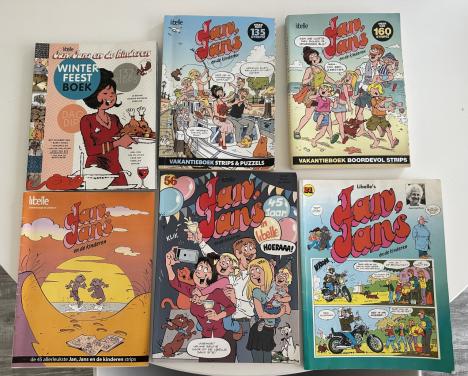 Jan Jans en de kinderen stripboeken