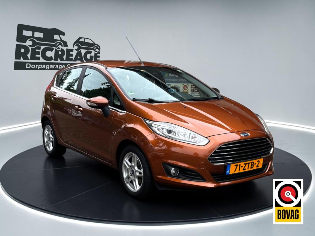 Ford Fiesta Titanium – compact van buiten, groots in comfort.
