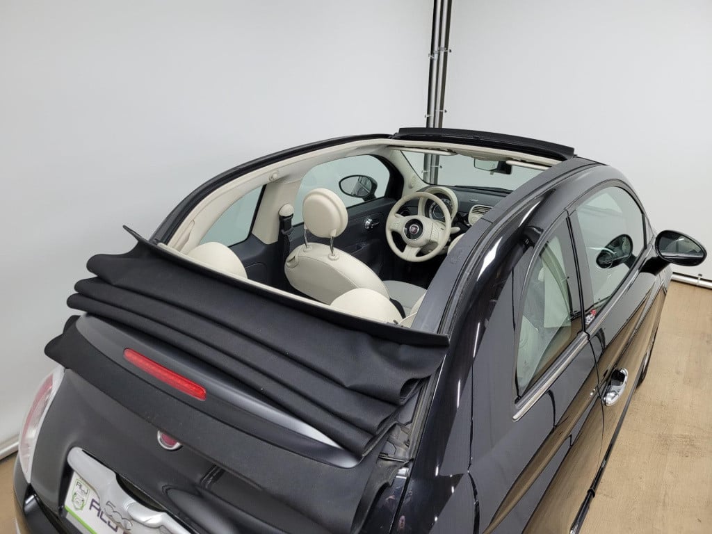 Fiat 500 C 0,9 lounge | cabrio | parkeersensor | half-leder | airco | deale