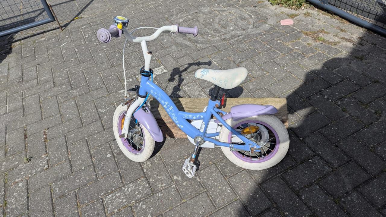 Frozen kinderfiets 12 inch