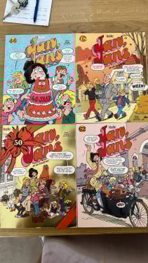Jans Jans en de kinderen stripboeken