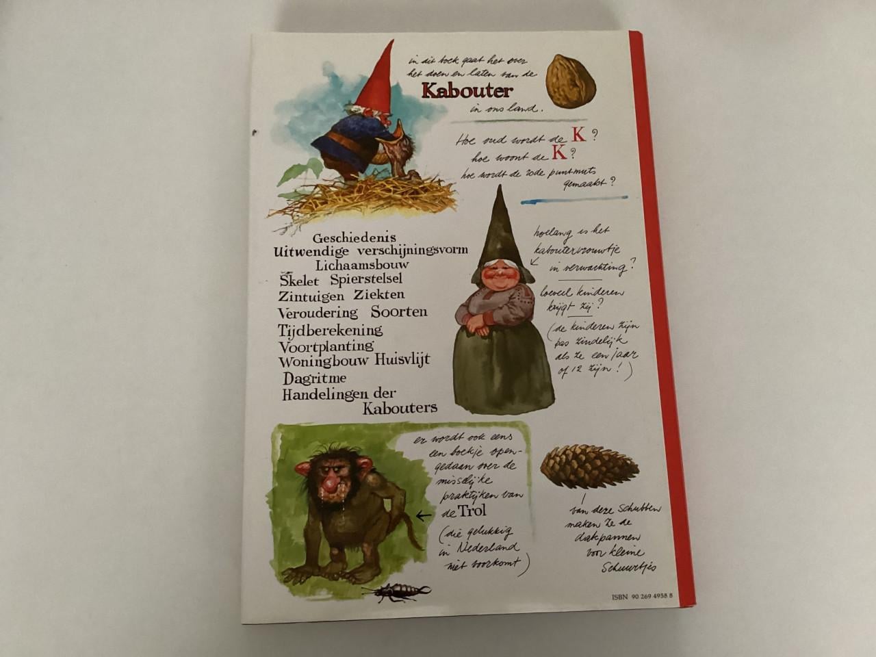 Het leven en werken van de Kabouter. Rien Poortvliet.  Harde kaft.