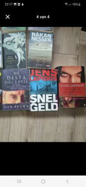 Boeken, thrillers, e.d