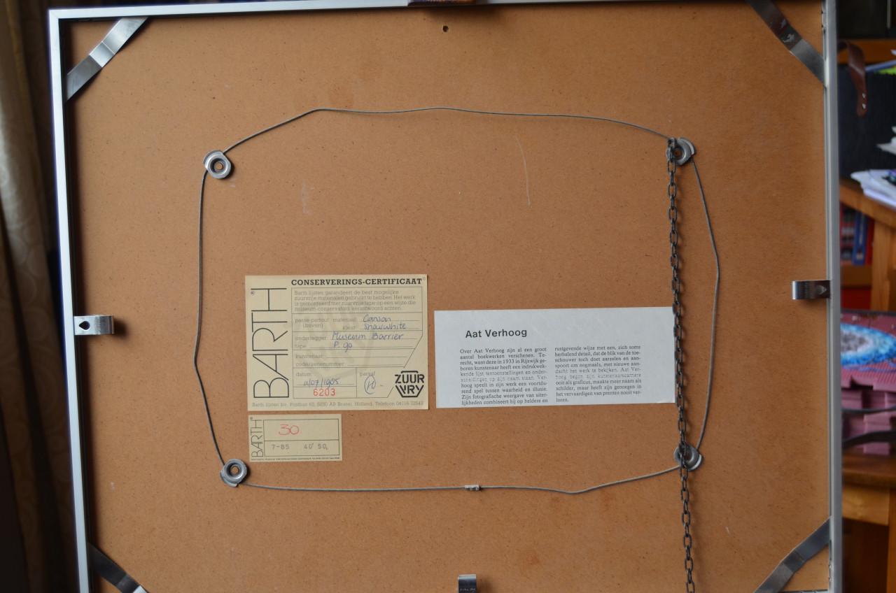 2 Etsen Aat Verhoog pendant gedrukt, gesigneerd/genummerd