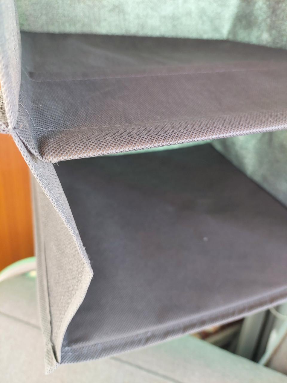 Schoenen organizer voor b v op de camping